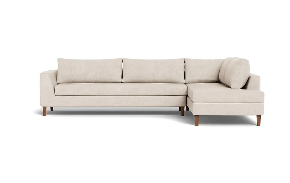 Asher 3-Seat Sectional with Right Bumper