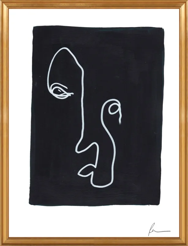 Moonlight by Polly Mann for Artfully Walls