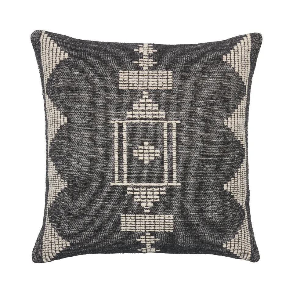 Design (US) Black White 22"X22" Pillow
