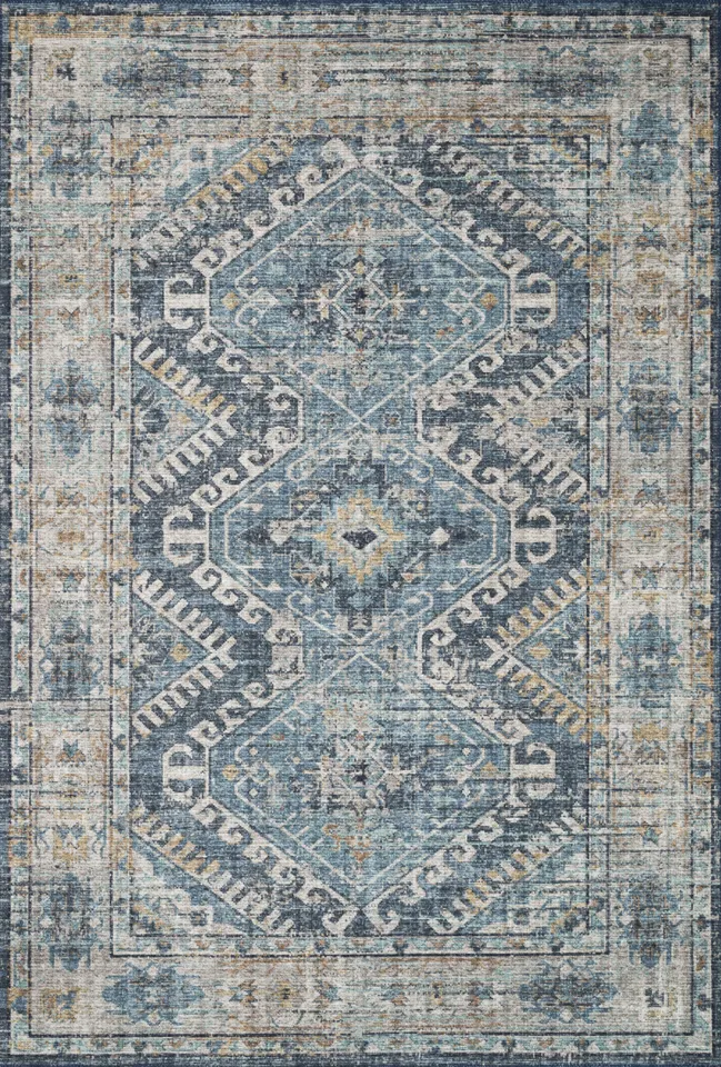 Skye SKY-03 Denim / Natural 7'-6" x 9'-6"