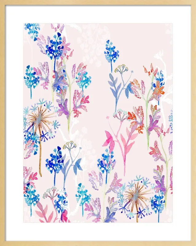 Floral Parade by Hope Bainbridge  for Artfully Walls