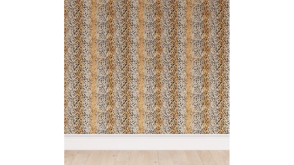Peel and Stick Wallpaper Roll, Leopard