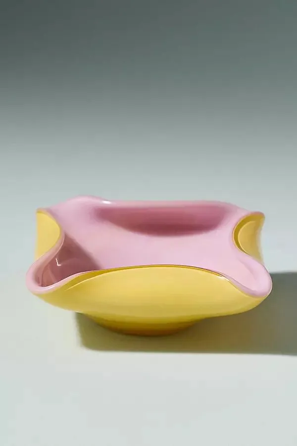 Folded Art Glass Trinket