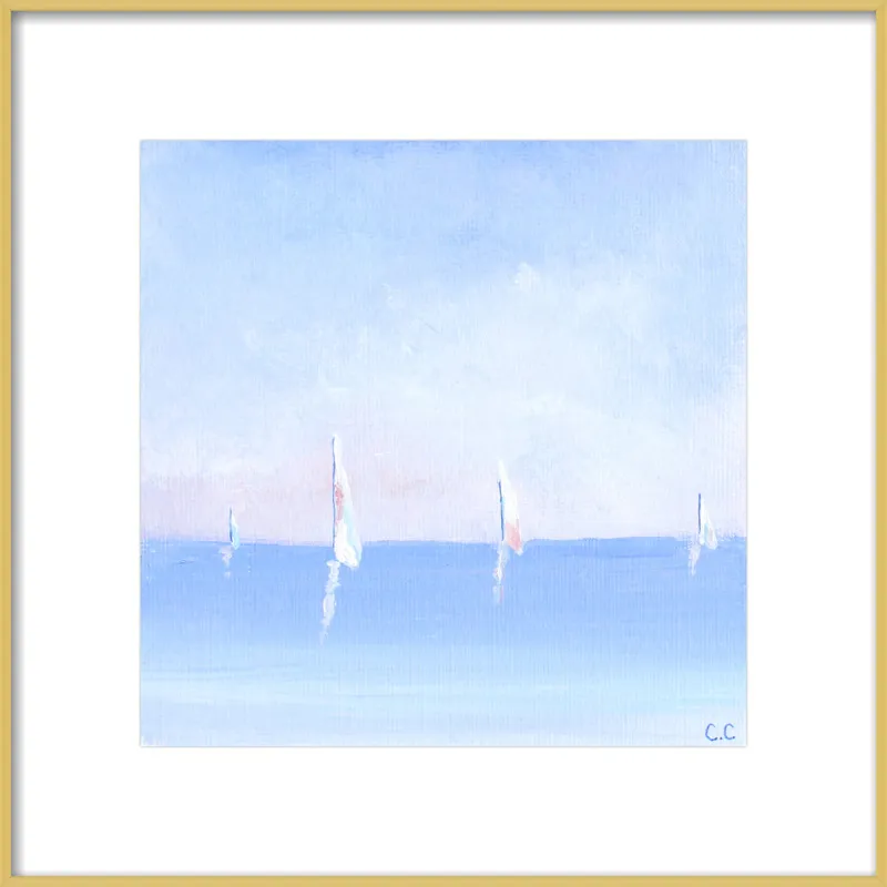 Sail Away with Me by Caroline Chriss  for Artfully Walls
