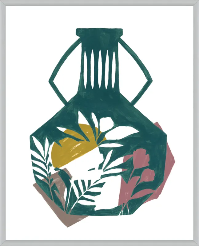 Vase Shapes by Cece Merkle for Artfully Walls