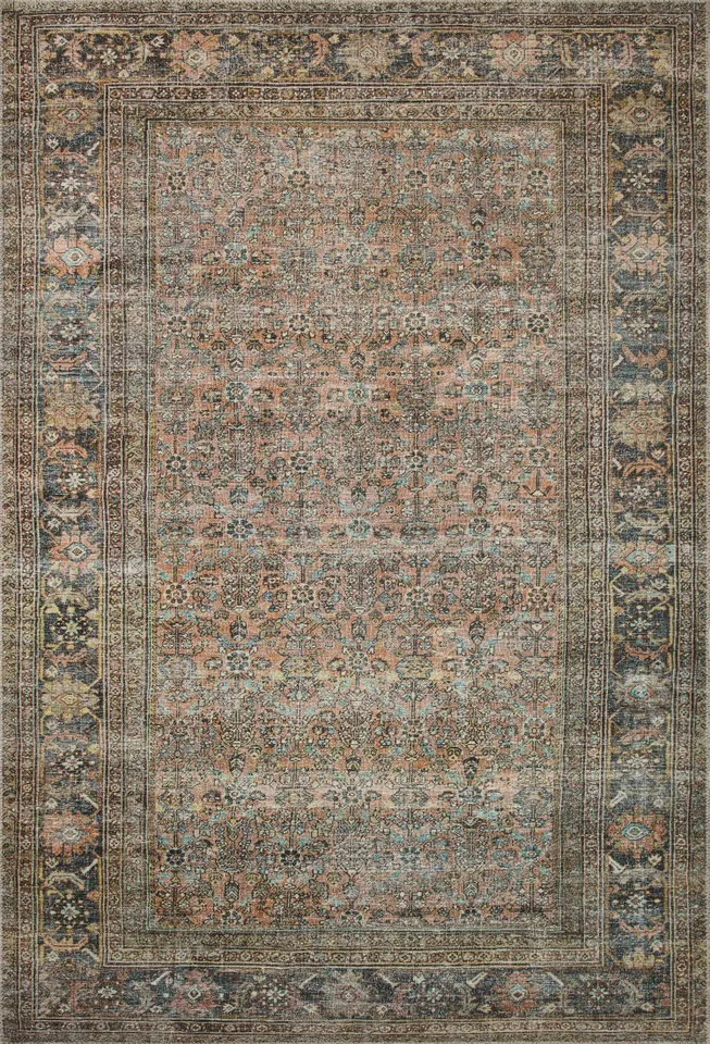 Loloi Adrian Terracotta / Multi 7'-6" x 9'-6"