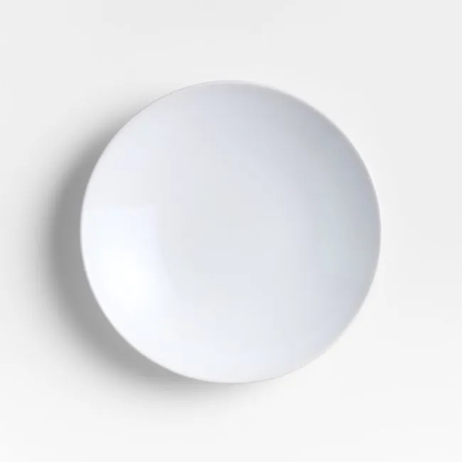 Craft White Stoneware Coupe Salad Plate