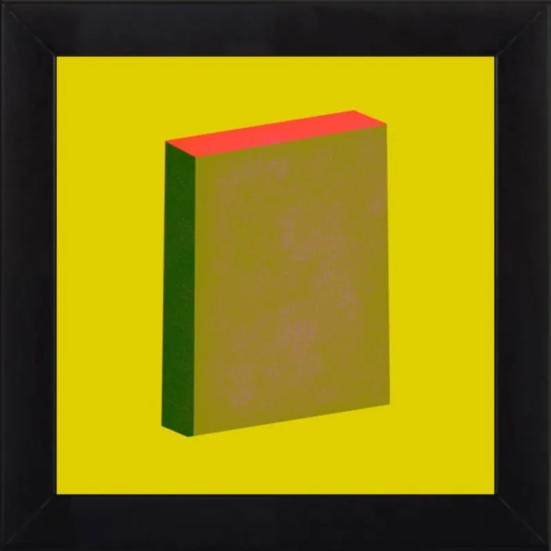 Color Books 4, Olive, Forest, Hot Red & Pear Green by Jessica Poundstone for Artfully Walls