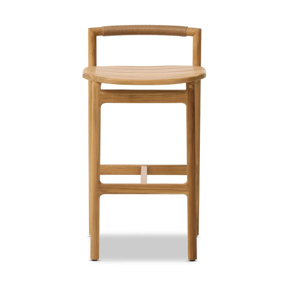 Baden Outdoor Stool - Textured Sand
