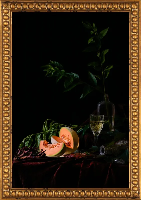 Cantaloupe by Dustin Halleck for Artfully Walls