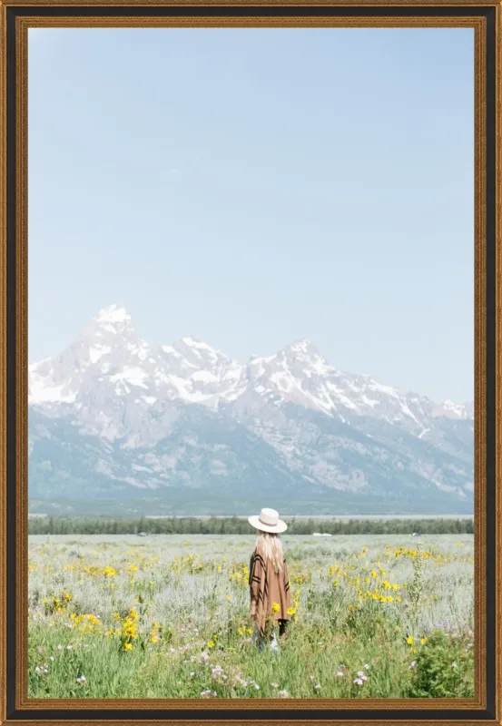 Wildflower Field Wyoming by Carley Rudd for Artfully Walls