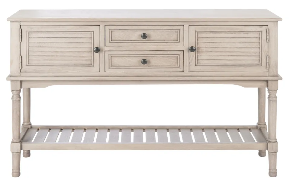 Tate 2 Drawer 2 Door Console Table - Greige