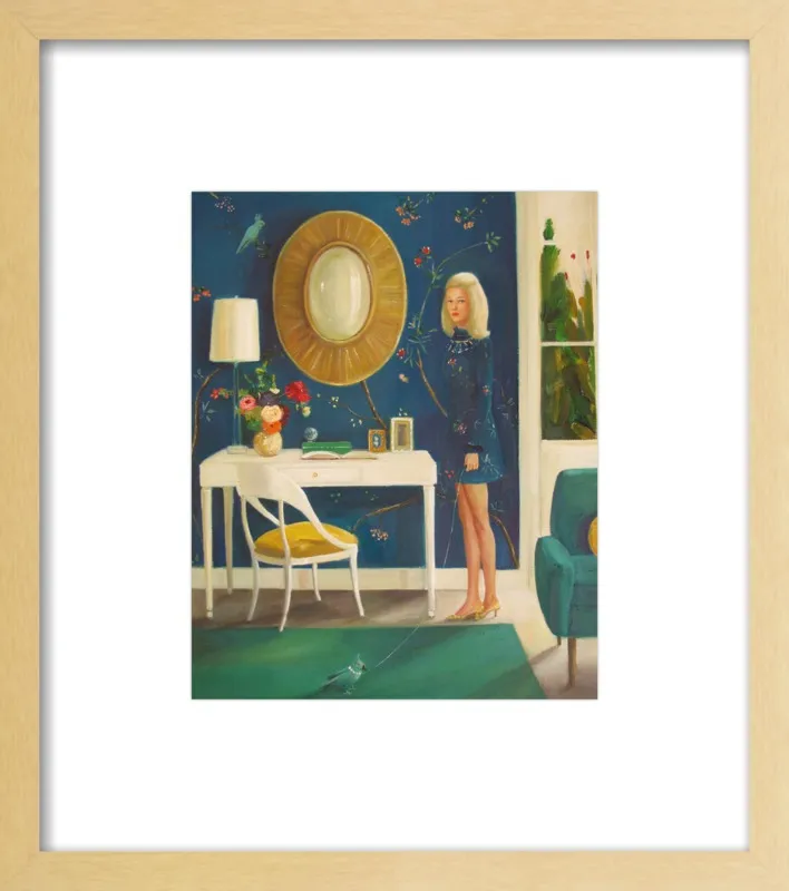 The Invisible Nature of Tansy Fairchild by Janet Hill for Artfully Walls