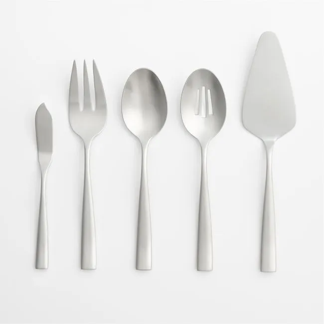Marin Satin 5-Piece Serving Set