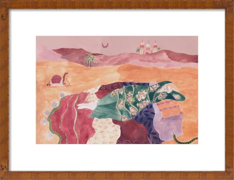 Desert Dreaming by Rosie Harbottle for Artfully Walls