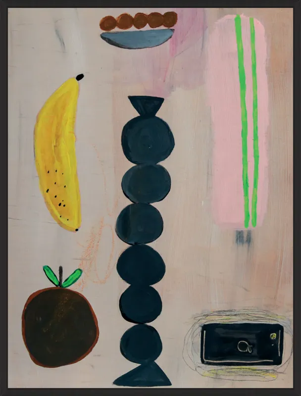 Still life with a phone vibration by Agata Królak for Artfully Walls