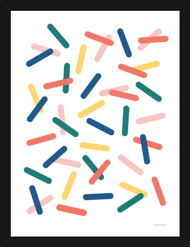 Sprinkle by Becky Hui Chan for Artfully Walls