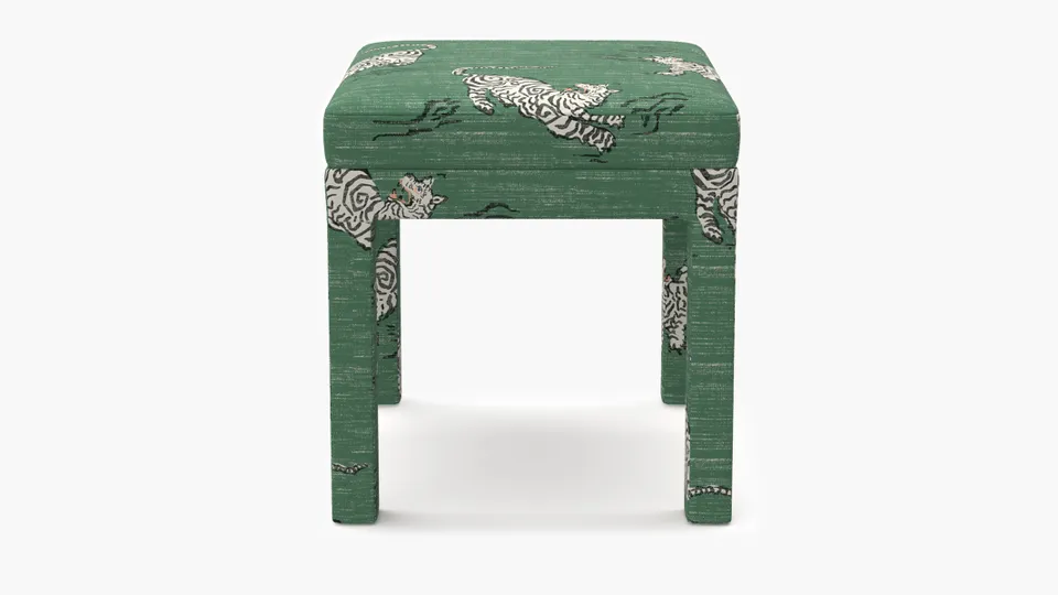Parsons Ottoman, Emerald Tigresse