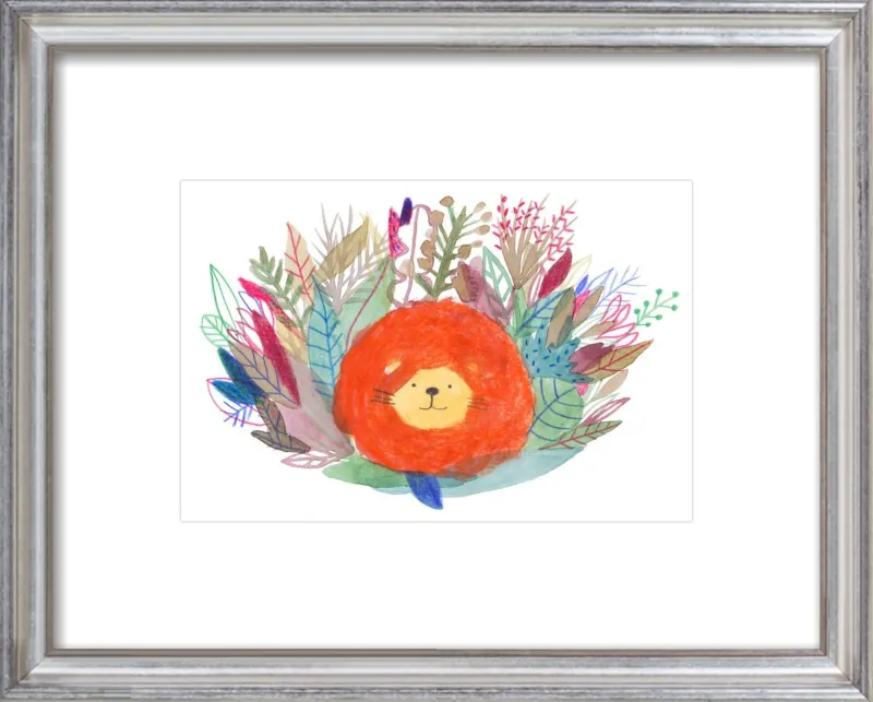Lion by Marion Barraud for Artfully Walls