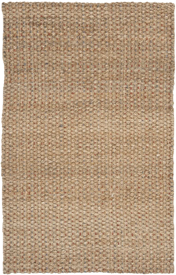 Arlo Home Hand Woven Area Rug, NF455A, Natural/Multi,  2' 6" X 4'