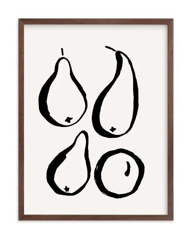 Still-life With Four Pears Limited Edition Fine Art Print