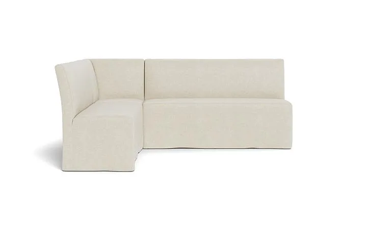Dorian Slipcovered Corner Banquette