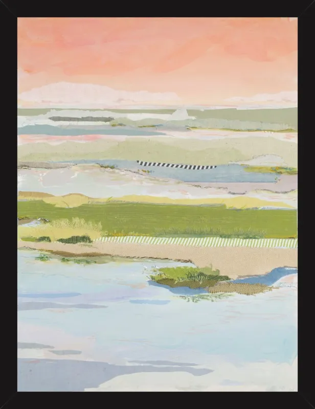 Marsh Blush East by Karin Olah for Artfully Walls