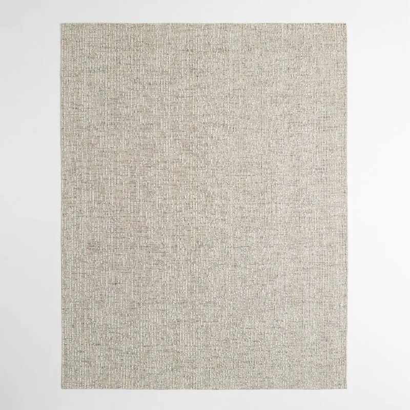 Venice Performance Wool Blend Handwoven Multicolor Green Area Rug 6'x9'