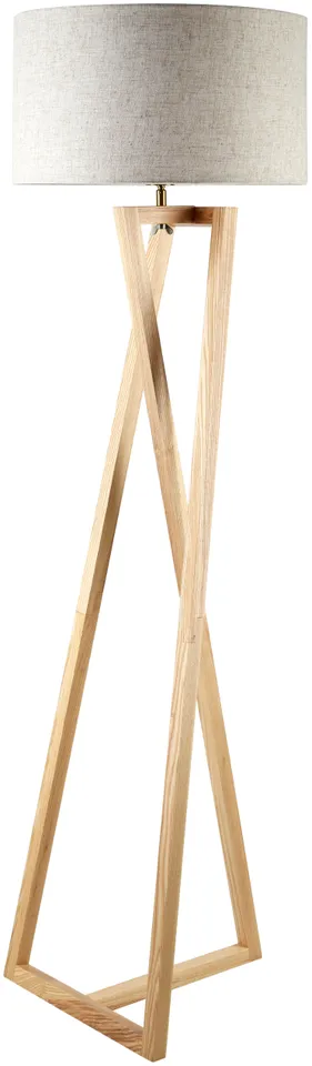 Verdantia  Natural 63"H x 18"W x 18"D Accent Floor Lamp