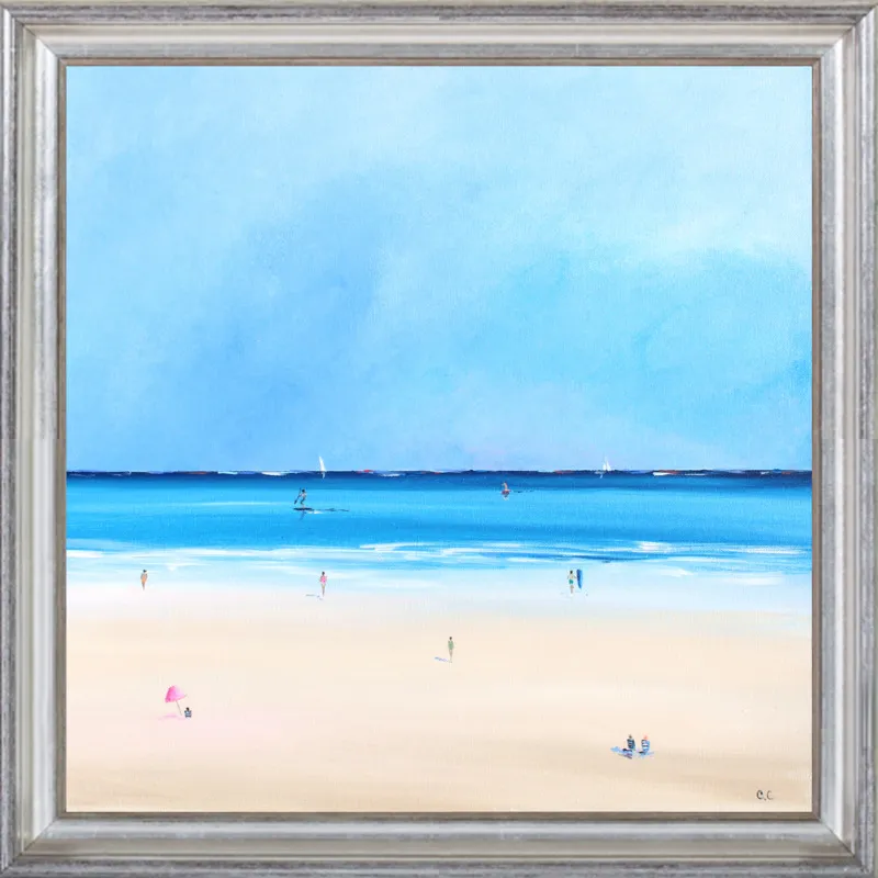 Smooth Ocean Sale by Caroline Chriss  for Artfully Walls
