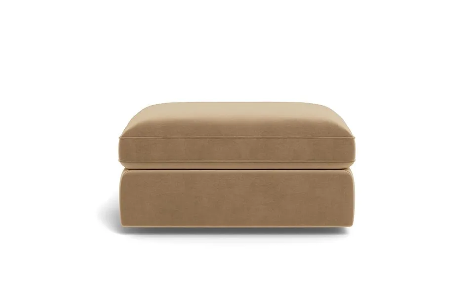 James Rectangle Ottoman with Storage Option