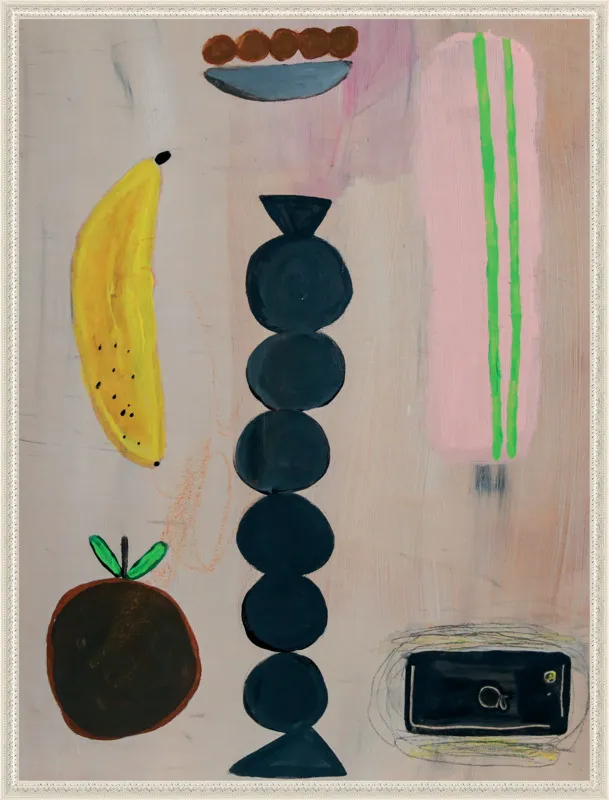 Still life with a phone vibration by Agata Królak for Artfully Walls