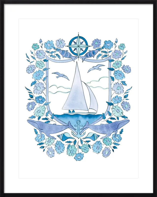 Setting Sail by Rachel Rogers for Artfully Walls