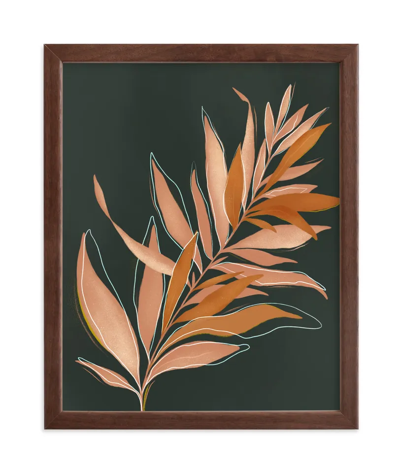 Falling Fern Limited Edition Fine Art Print