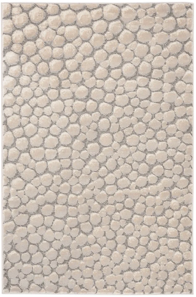 Arlo Home Woven Area Rug, MDW174B, Beige,  3' 3" X 5'