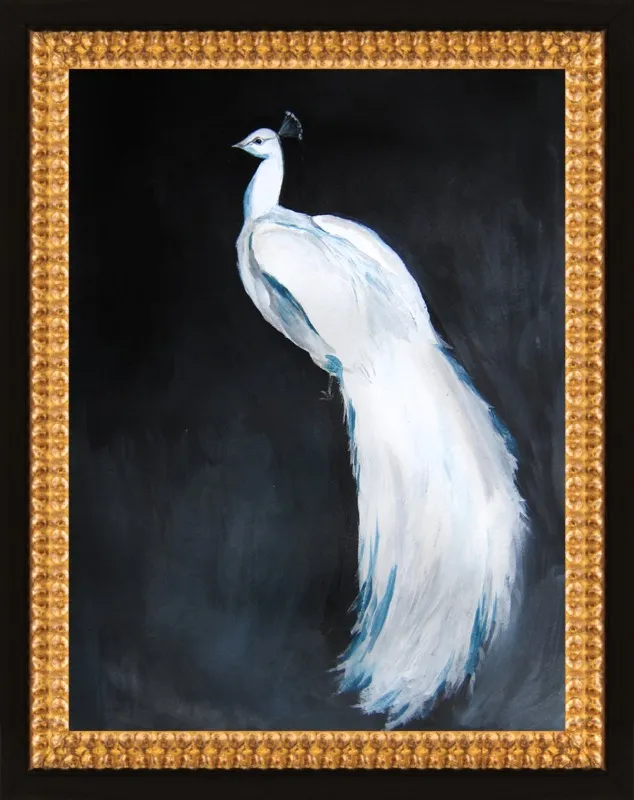 White Peacock II by Christine Lindstrom for Artfully Walls