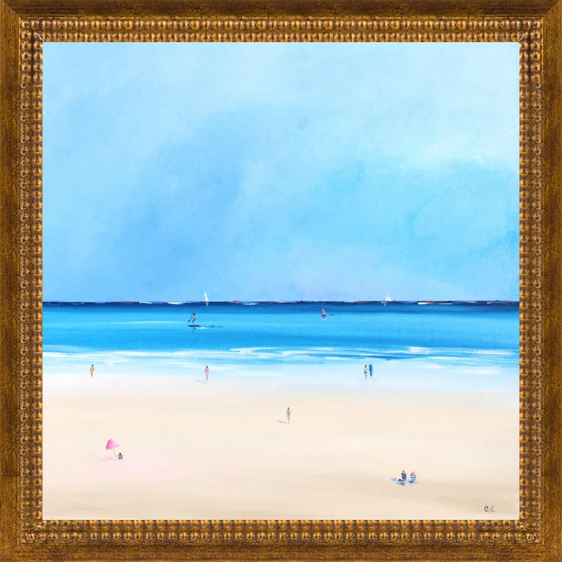 Smooth Ocean Sale by Caroline Chriss  for Artfully Walls