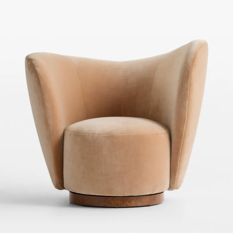 Salon Swivel Accent Chair by Laura Harrier and Tiffany Howell