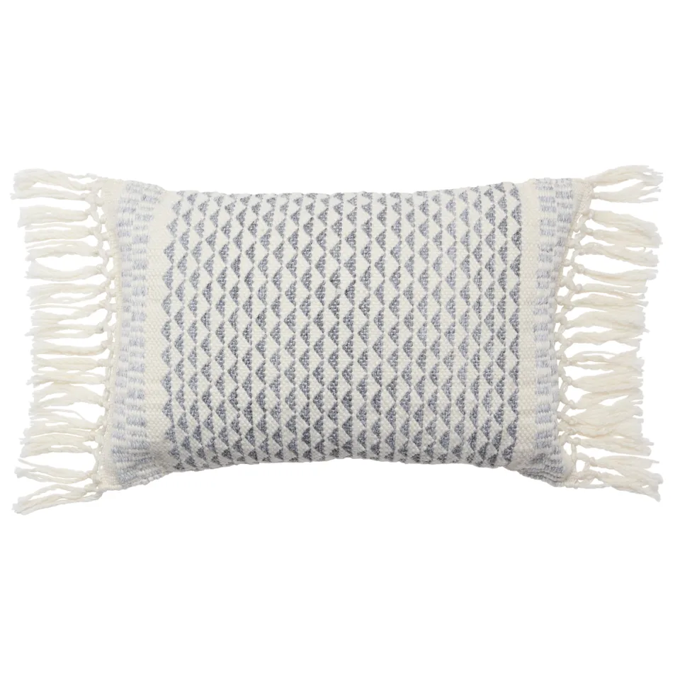 Design (US) Slate Ivory 12"X40" Pillow
