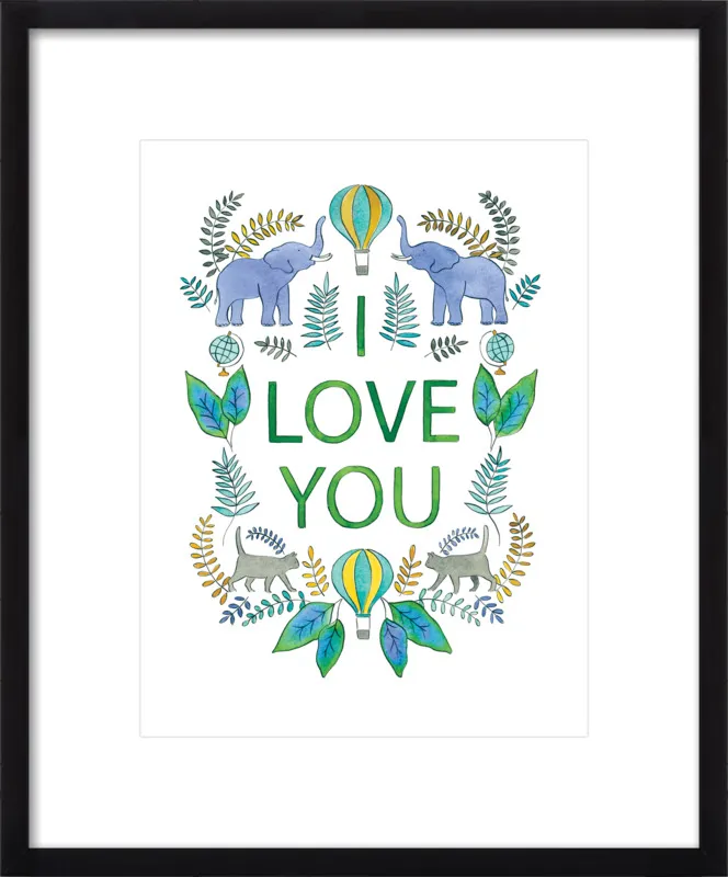 I Love You by Rachel Rogers for Artfully Walls