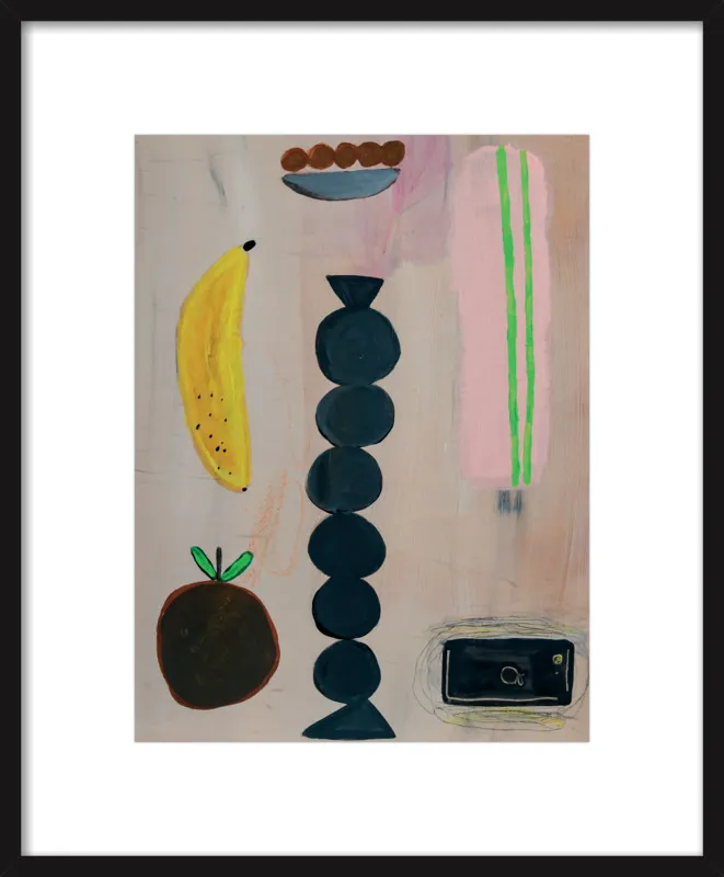 Still life with a phone vibration by Agata Królak for Artfully Walls