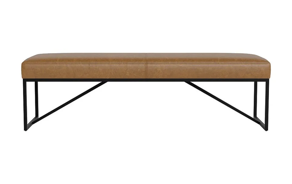 Otto Leather Bench
