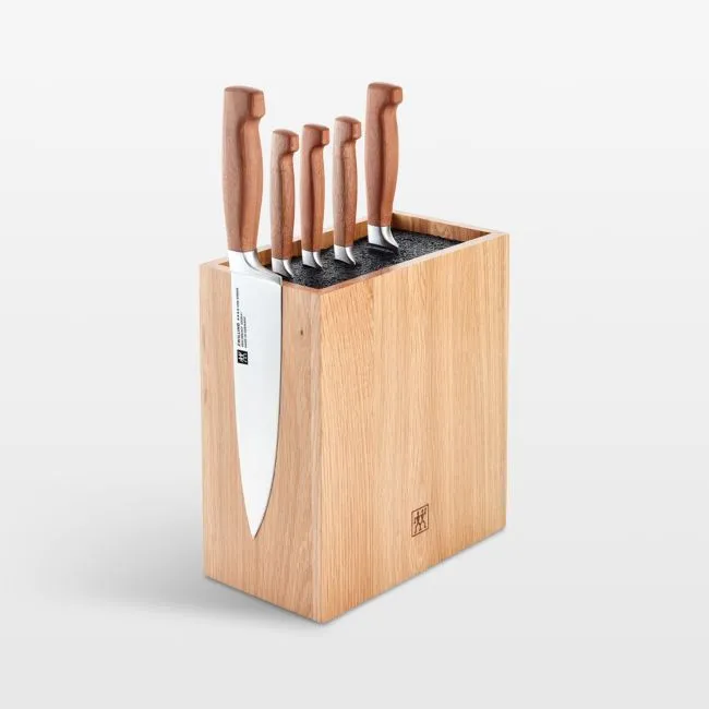 ZWILLING ® Four-Star 6-Piece Bamboo Bristle Knife Set