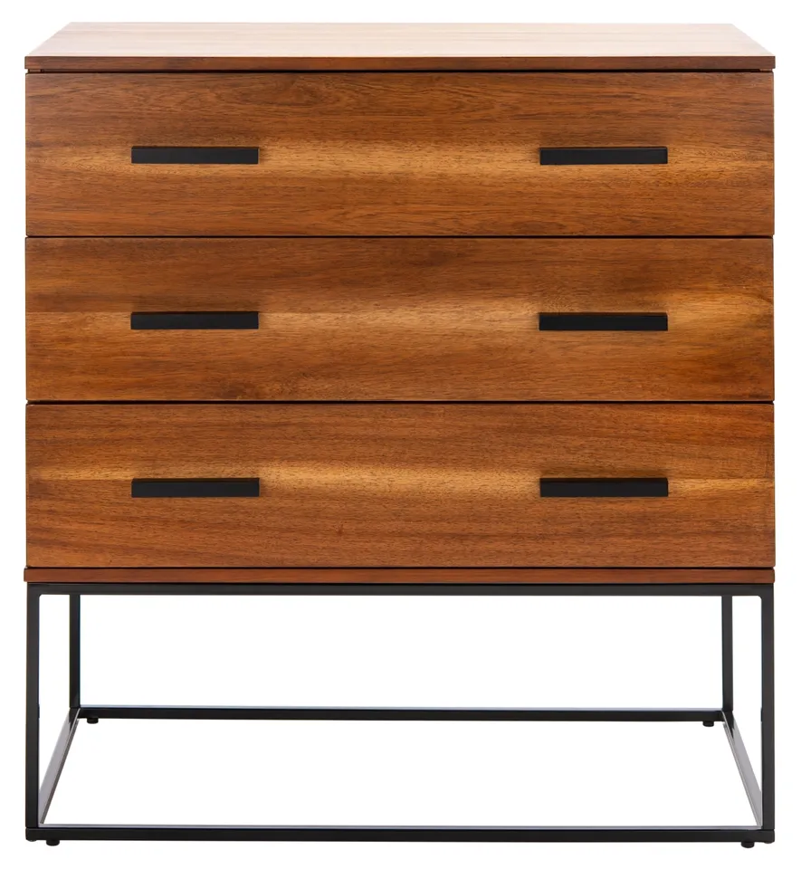 Marquise 3 Drawer Chest - Brown