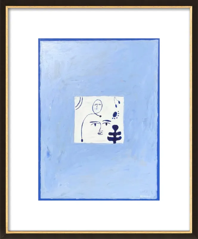 The Blues by Virginia Chamlee for Artfully Walls