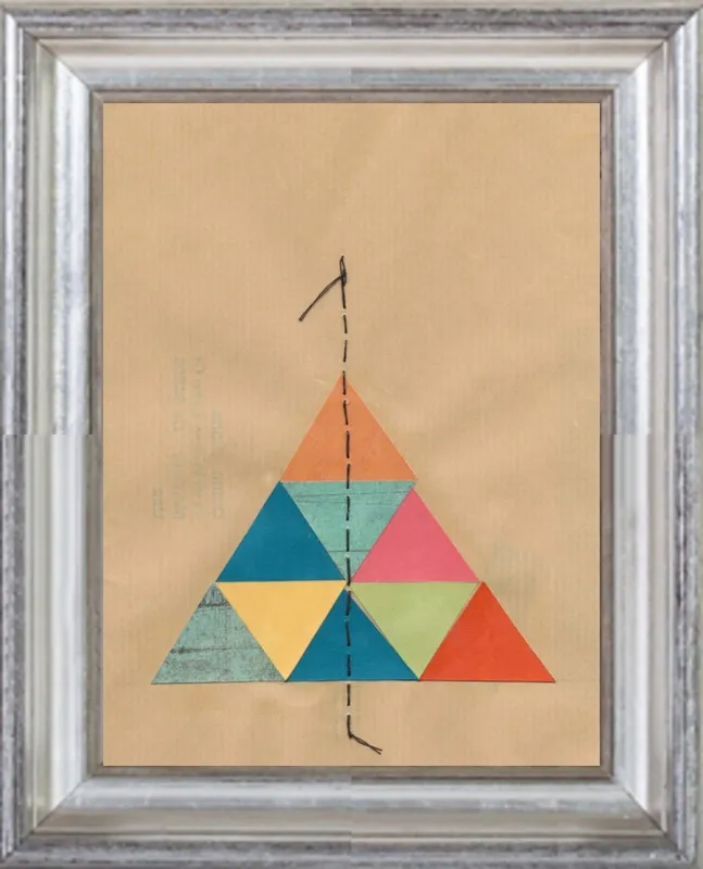 Pyramid Series 1 by Jan Weiss for Artfully Walls
