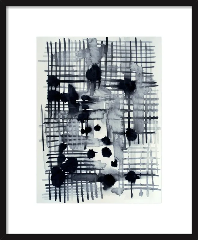 crosshatch by Kelly Witmer for Artfully Walls