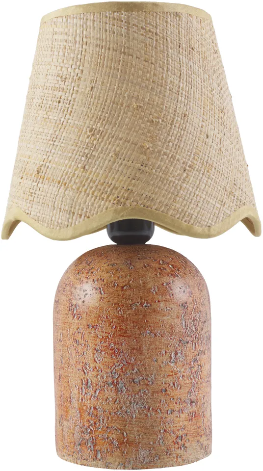 Lomba  Painted 14"H x 8"W x 8"D Accent Table Lamp