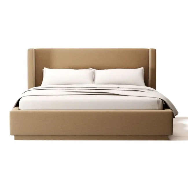 Russell King Bed Coverlet Wheat