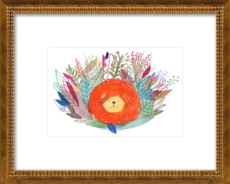 Lion by Marion Barraud for Artfully Walls